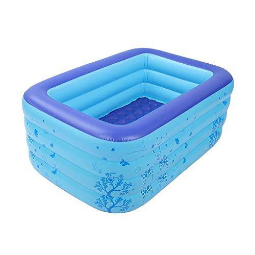 BUYT Inflatable Pools for Kids Full-Sized Inflatable Lounge Pool Pools for Kids and Adults Load Bearing is Not Easy to Damage (Size : C210cm)