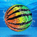 BZLife Swimming Pool Ball, Ball Game for Pool Inflatable Pool Balls with Hose Adapter for Under Water Passing, Buoying, Dribbling, Diving and Pool Games for Kids and Adults