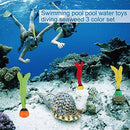Camidy Diving Seaweed Toy,3pcs Swimming Pool Underwater Toys Sea Plant Shape Diving Toys for Kids Underwater Fun Training