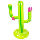 CargoTi Inflatable Cactus Pool Ring Toss Games Toys Set, Outdoor Summer Swimming Pool Ring Throwing Water Toys, Interesting Interactive Pool Floating Games Toys for Indoor Outdoor Party Bar Handsome