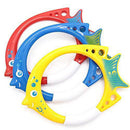 CargoTi Underwater Swimming Pool Diving Rings - Children＇s Swimming Pool Playing Toys,Diving Training Ring Toys for Kids Gift Set, Training Dive Rings Toys for Learning to Swim Advantage