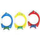 CargoTi Underwater Swimming Pool Diving Rings - Children＇s Swimming Pool Playing Toys,Diving Training Ring Toys for Kids Gift Set, Training Dive Rings Toys for Learning to Swim Advantage