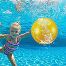 CATFTOP Summer Beach Pool Ball Toy Ball for Pool Dive Toys,Kids Summer Beach Swimming Pool Water Injection Ball Toy Gift Family for Fun (B)