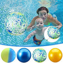 CATFTOP Summer Beach Pool Ball Toy Ball for Pool Dive Toys,Kids Summer Beach Swimming Pool Water Injection Ball Toy Gift Family for Fun (B)