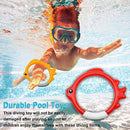 CCFENG Underwater Pool Toys Swimming Diving Toys Set, Water Rings,Sticks,Octopus,Torpedo Bandits,Fish & Balls for Kids