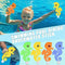 CJHYQ Diving Underwater Swimming Pool Toys Swimming/Diving Training Under Water Fun Kids Pool&Summer Party Outdoor Activities