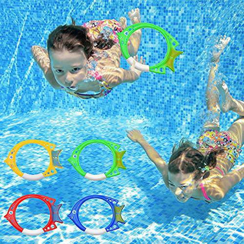 CJHYQ Diving Underwater Swimming Pool Toys Swimming/Diving Training Under Water Fun Torpedo Bandits Water Games Training Gift
