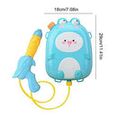CJHYQ Summer Children's Backpack Water Bomb Pull-Out Beach Play with Water Spray Bomb Shooters Ideal for Indoor&Outdoor Fun