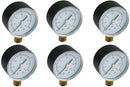 CMP 25501-000-800 6 Pack of Pressure Gauge 0-60 PSI for Pentair and Hayward Pool Filters