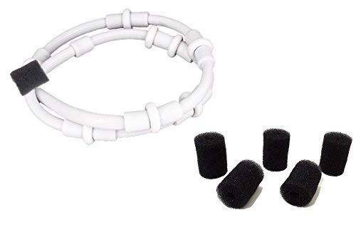 CMP 25563-300-000 Polaris Sweep Hose Replacement B-5 with 5 Pack Hose End Scrub