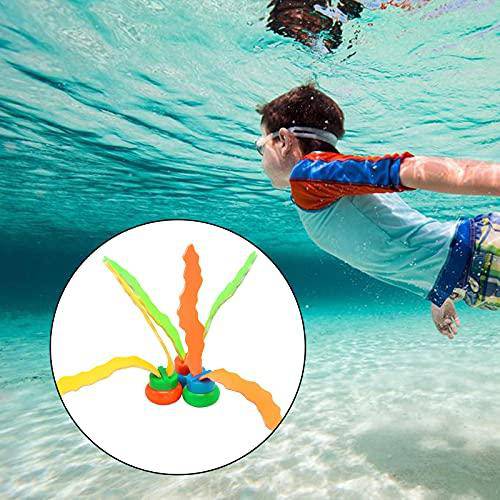Colcolo Set of 3 Kids Plants Diving Toy Sports Summer Training Pool for Boys Girls