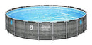 Coleman 22' x 52" Power Steel Swim Vista II Swimming Pool Set