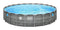 Coleman 22' x 52" Power Steel Swim Vista II Swimming Pool Set