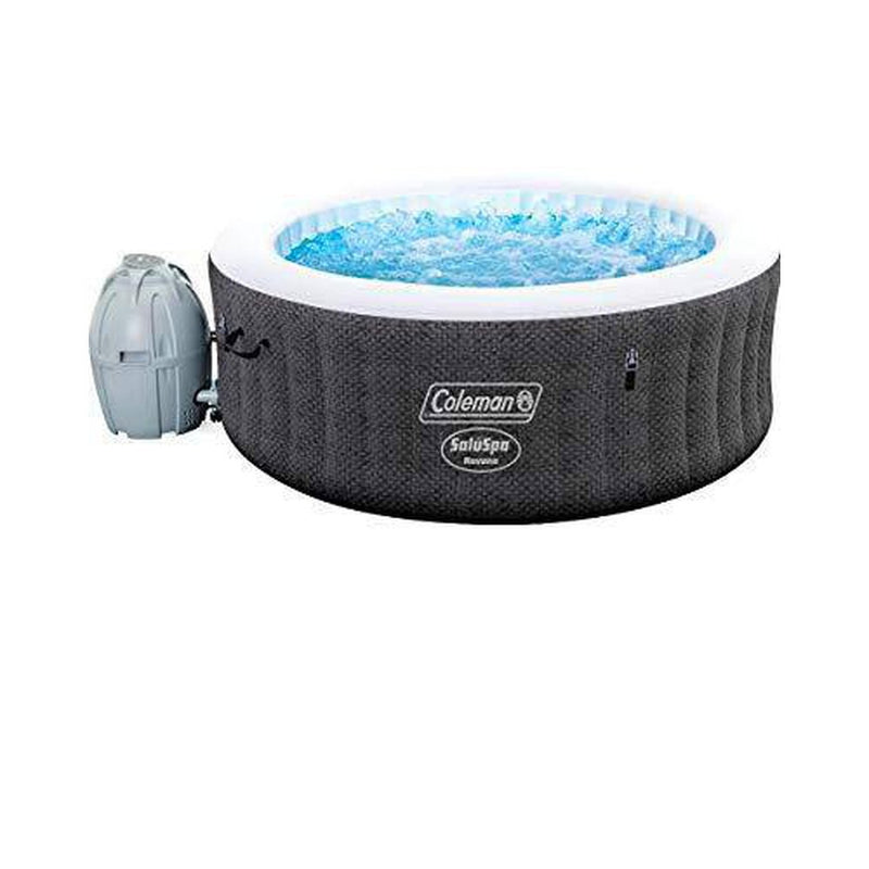 Coleman Saluspa 71" x 26" Havana AirJet Inflatable Hot Tub with Remote Control, 2-4 Person