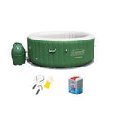 Coleman SaluSpa Inflatable Outdoor Hot Tub, Cleaning Tool, and Maintenance Kit