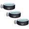 Coleman SaluSpa Portable 4 Person Outdoor Inflatable Hot Tub w/ Pump (3 Pack)