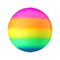 Colorful Underwater Pool Ball, PVC Diving Ball Interactive Smooth Surface Rainbow Underwater Ball Toy, for Summer Game Decoration Rainbow Color
