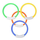 Conlense Plastic Child Diving Swim Ring Circle Swimming Pool Diving Water Toy for Kid