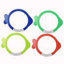 Conlense Swimming Pool Underwater Children Dive Ring Diving Fish for Summer Beach Water Play Toy