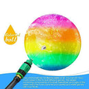 CONPCONP Swimming Pool Ball, Inflatable Beach Balls for Kids, Underwater ball for Pool Games, Pool Ball for Under Water Passing, Dribbling, Diving for Kids Adults