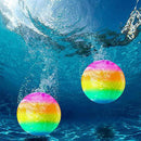 CONPCONP Swimming Pool Ball, Inflatable Beach Balls for Kids, Underwater ball for Pool Games, Pool Ball for Under Water Passing, Dribbling, Diving for Kids Adults