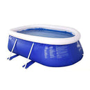 Courtyard garden inflatable swimming pool, Large Kids Inflatable Pools Family Lounge Pool Abrasion PVC Material Big Space Parent-child Interaction Backyard Summer Water Party Outdoor Garden 310x200x80
