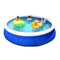 Courtyard garden inflatable swimming pool, Round Family Inflatable Swimming Pool Oversize Design Easy to Fold and Store Flexible and Skin-friendly PVC Material Air Swimming Pool 457x122 Cm ,Summer fam