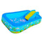 Courtyard garden inflatable swimming pool, Swimming Pool Oversize Design Big Space Parent-child Interaction Summer Pool Party Children's Inflatable Swimming Pool Thick Wear-resistant PVC Material 173x