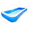 Courtyard garden inflatable swimming pool, Swimming Pool Oversize Design Wear-resistant Keep Temperature Bubble Bottom Thickening Air Swimming Pool 1-8 People Use Outdoor, Garden, Backyard Portable ,S