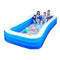 Courtyard garden inflatable swimming pool, Thickened Hard Plastic Adult and Kiddie Pools Summer Pool Party Independent Layered Airbag Height 1-10 People Use Outdoor, Garden, Backyard Portable ,Summer
