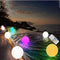 Crounuas Floating Pool Light LED RGB Color Changing Ball Bathtub Night Light Ball Waterproof Glow Toy for Sunmmer Pool Party Decoration 6PCS