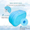 CTO Adult Portable Folding Inflatable Bathtub Comfortable Soaking Tub Children's Inflatable Pool Bathroom Home Spa with Backrest and Insulation Cover,C,1307673cm