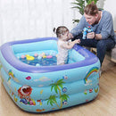 CTO Family Inflatable Swimming Pools, Inflatable Kiddie Pools Lounge Pool Swim Center for Kids, Adults, Babies, Toddlers, Outdoor, Garden, Backyard,14511048cm