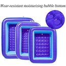 CTO Family Inflatable Swimming Pools, Inflatable Kiddie Pools Lounge Pool Swim Center for Kids, Adults, Babies, Toddlers, Outdoor, Garden, Backyard,14511048cm