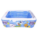 CTO Family Swimming Pool Lounge Pool Garden Outdoor Inflatable Kids Paddling Pools Swim Center for Kids Adults (Blue, Multiple Size Options),20015060cm