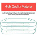 CTO Family Swimming Pool Lounge Pool Garden Outdoor Inflatable Kids Paddling Pools Swim Center for Kids Adults (Blue, Multiple Size Options),20015060cm