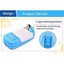 CTO Inflatable Bath PVC Folding Adult Portable Inflatable Bathtub Blow up Air Bath Tub with S-Shaped Reclining Back and Air Pump for Family Bathroom Spa