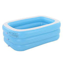 CTO Inflatable Swimming Pool, Family Inflatable Lounge Pool Paddling Pools for Kids, Adults, Babies, Toddlers, Outdoor, Garden, Backyard, Multiple Sizes,19614360cm