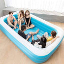 CTO Inflatable Swimming Pool, Family Inflatable Lounge Pool Paddling Pools for Kids, Adults, Babies, Toddlers, Outdoor, Garden, Backyard, Multiple Sizes,19614360cm