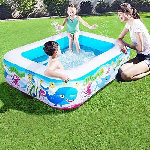 CTO Inflatable Swimming Pool Family Lounge Pool Giant Paddling Pools for Kids, Adults, Babies, Toddlers, Outdoor, Garden, Backyard, for Ages 3+, Multiple Sizes,1309252cm