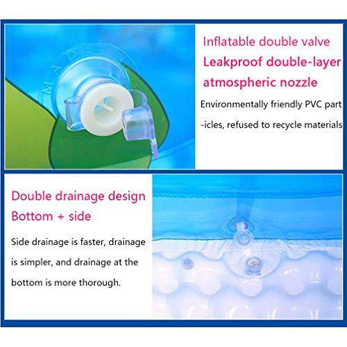 CTO Inflatable Swimming Pool Household Wear-Resistant Thick Marine Ball Pool for Kids, Babies, Toddlers, Outdoor, Garden, Backyard Proficient- 120&Times;102&Times;75Cm