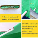 CTO Insulation Widen Fold Bath Barrel Portable Bathtub Not Needed Inflated Thickening Plastic Adult Bath Barrel Ideal for Hot Bath Ice Bath (Green),6570cm