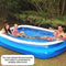 CTO Multi-Size Swimming Pool for Kids Adults, PVC Thickened Abrasion Resistant Inflatable Pool for Family Interaction & Summer Water Party, Used in Garden Courtyard Outdoor,15510846cm