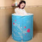 CTO Portable Foldable Bathtub, Plastic Free Standing Bathing Tub for Small Shower Stall Bathroom Spa, Ideal for Hot Bath Ice Bath, 3Sizes,B