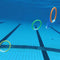 Denpetec Dive Rings, 4 PCS Swimming Pool Toy Rings for Kids, Toddlers, Teens, Pool Game, Underwater Fun Toys