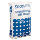 Dicalite Minerals DicaLite-50A DicaLite-50B Diatomaceous Earth Pool Filter 50 lbs, 3-5 microns in Size, White