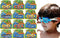 Dive Fun Kids Goggles for Swimming Sea Animals Styles Assorted (12 Packs) Diving Toys Adjustable Strap Kids Pool Swim Goggles for boys and Girls. Great Pool Toys Summer Toys. 1172-12p