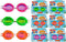 Dive Fun Kids Goggles for Swimming Styles Assorted (6 Packs Assorted) Diving Toys Adjustable Strap Kids Pool Swim Goggles for boys and Girls. Great Pool Toys in Bulk. Plus Sticker 1170-6s