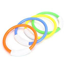 Dive Rings, 4pcs Swimming Pool Toy Rings Smooth Edge Design a Good Training Tool for Picked Up Easily for Encourages Children To Swim