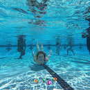 Diving Gem Pool Toy 15 Big Colorful Diamonds Set with Big Treasure Chest Pirate Box Underwater Gem Diving Toys Set Dive Throw Toy Set Swimming training Gift Toy for Summer Swimming Pool Party Supplies